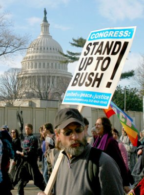 Stand up to Bush!