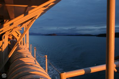 Boat Deck at sunset