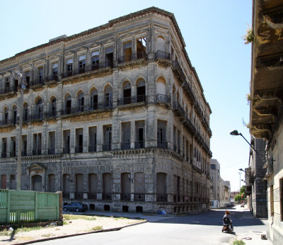 Montevideo Abandoned Govt Buildings in the Old Port