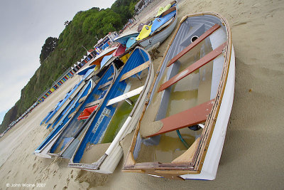 Beached Rowing Boats
