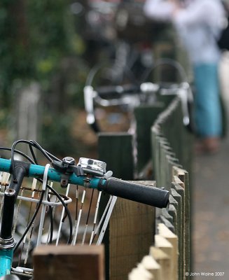 Bikes and Fence