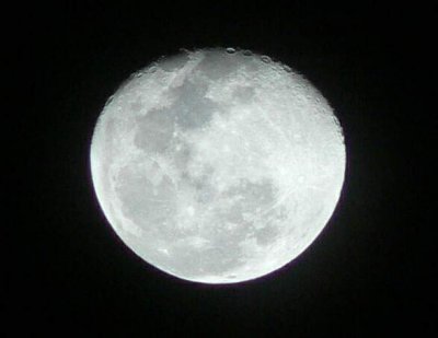 1st Test Shot of Moon