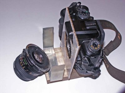 A Digital View Camera Using The Maxxum 7D and Scheimpflug Principle