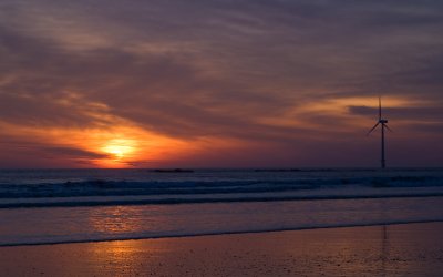 Sunrise Cambois beach.jpg