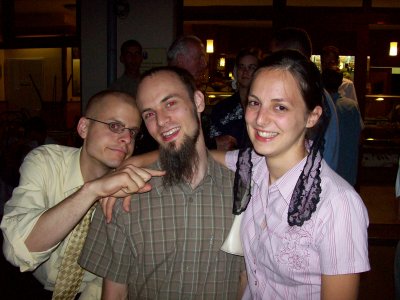 Laura's brother is Amish (Jebadiah is his name)