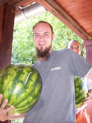 Jebadiah bring the watermelon