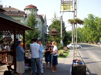 the bus stop