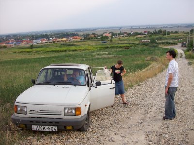 ...we are stranded in the no-man's land of Hungary and cannot make it up the hill