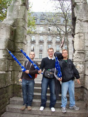 Proud members of the Umbrella Legion, stand ready to fight the Huns, Goths, Vandals and all other enemies of Rome.