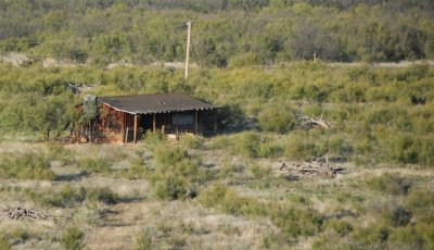 McCall's abandoned cabin.