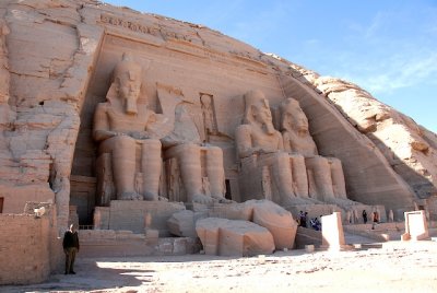 Temple of Ramses II, Abu Simbel.