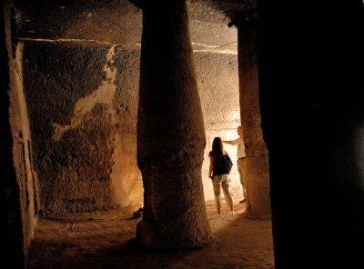 In Sabni's Tomb, Aswan.