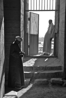 Guards at the Governor's Tomb, Aswan.