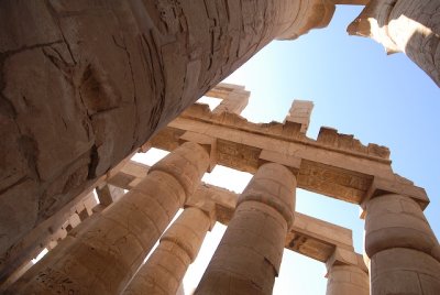 Hipostyle Hall of the Temple of Karnak.