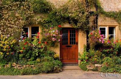 Flower-Covered Home