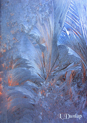 Morning Frost On The Window 2