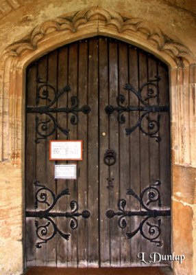 St. Giles Church Door