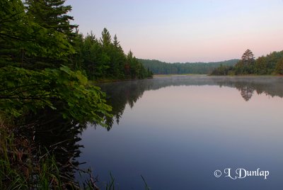 Interfalls Lake, 5 a.m.