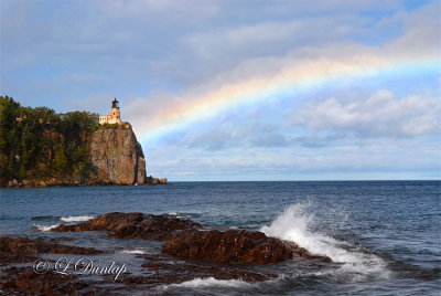 Split Rock Lighthouse & Rainbow 3