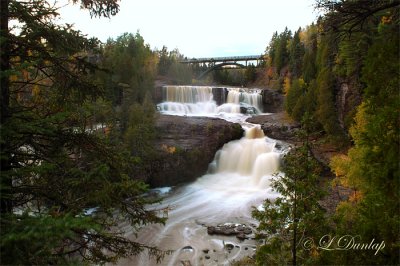 Wide View From Lower Gooseberry Falls