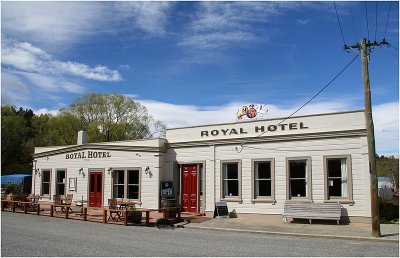 Royal Hotel Naseby South Island.