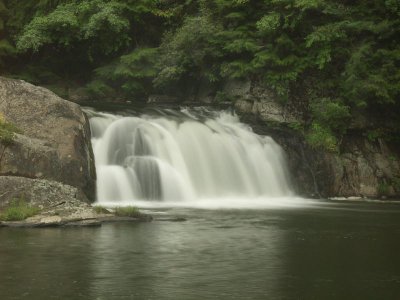Upper Linville Falls - right portion
