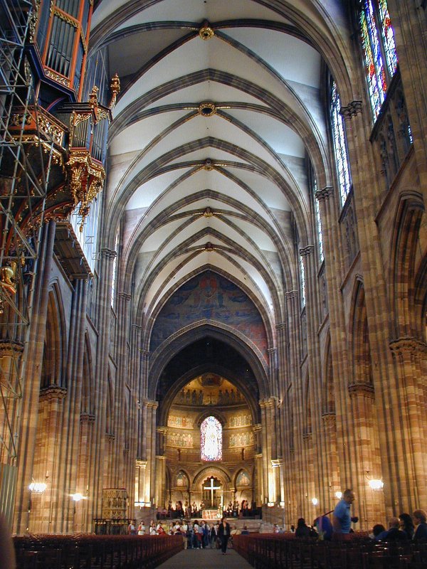 Interior of Strasbourg Cathedral