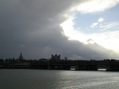 View of Rochester over the River Medway (12/3)