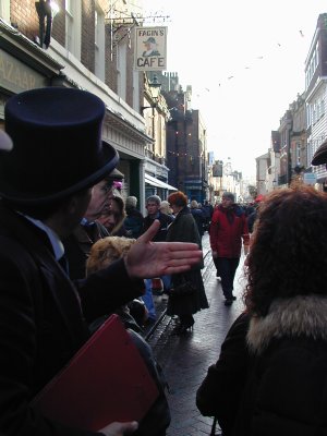 Simon Describing the Clock on the Corn Exchange (12/3)