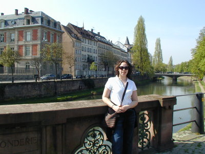 Debbie in Strasbourg (4/13)