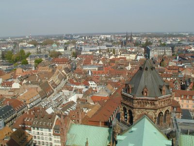 Strasbourg from the Cathedral (4/13)