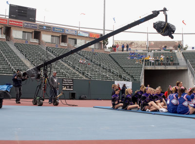 Cool Camera that FSN had at the Cal State Cheerleading Championships