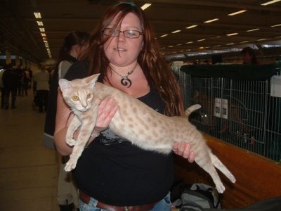 Sahara & her owner Cisly, both so beautiful :)