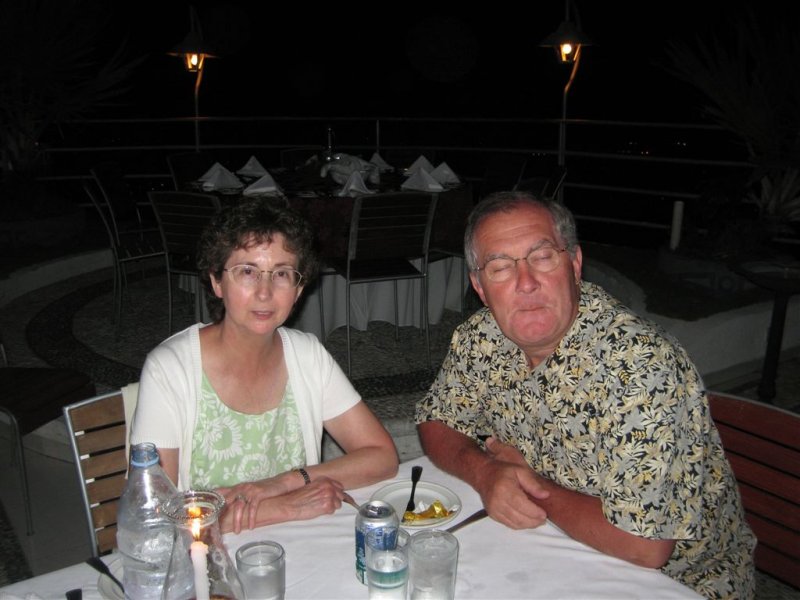 Martha and Bill @ Montana Hotel in Haiti