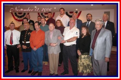 2006 Nov 12 Veterans Day Celebration at Church