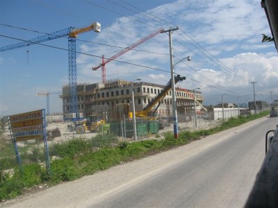 the new US embassy being built in Haiti