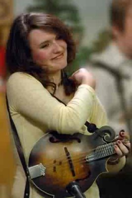 Raven Welch and her bluegrass band