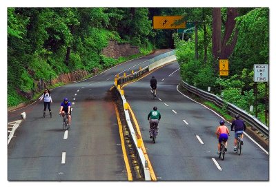 55 Bicycle and Skate Sunday, Bronx River Parkway, Scarsdale