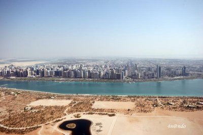 Abu Dhabi from the air