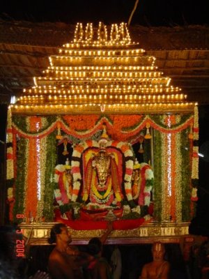 Aayanar at Thiruvahindrapuram Indra Vimanam Purapadu