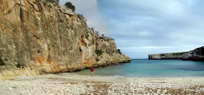 Majorca cala magraner bay