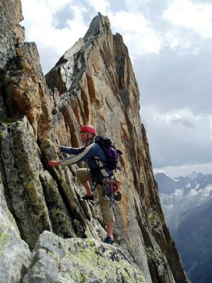 Aguille Dibona- descent from summit