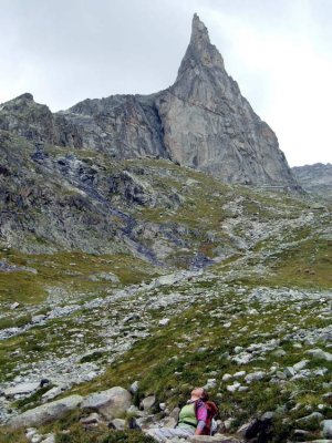 La Berard Aguille Dibona from below