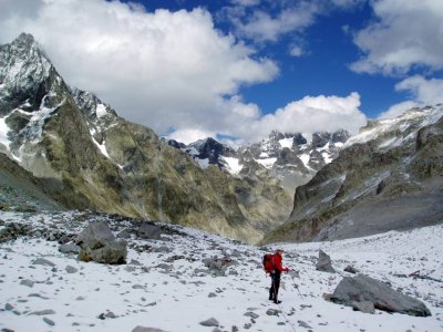 Glacier Noir, Ecrins to Mt Agneux