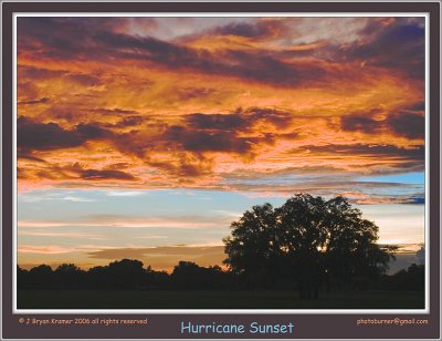 Hurricane Sunset