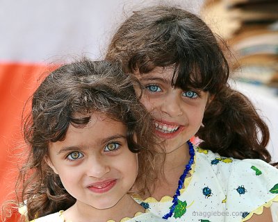 sisters beautiful but different eyes