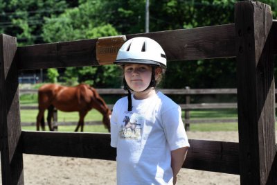Cates 1st day of Pony Camp