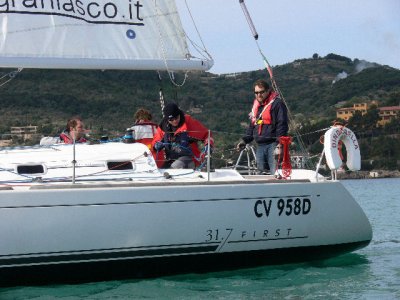 Gianfranco F. al comando di Dindarella