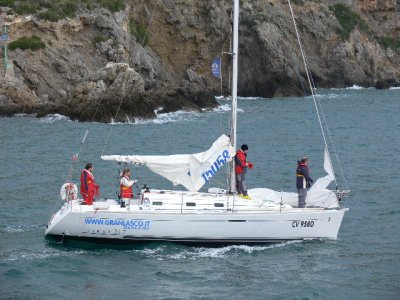 Partenza 2^ regata P.to Ercole-S. Stefano