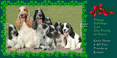 Family portrait card